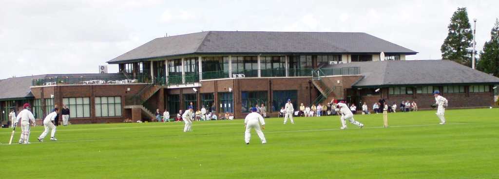 Paul Stirling batting for the 'North' U11s versus the 'South'